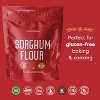 PuroRaw Sorghum Flour 2lb — Gluten Free Jowar Flour for Baking, All Natural Sweet White Sorghum Flour, Whole Grain, Non-GMO, Batch Tested - 2 of 4