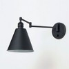 Maxim Lighting Library 1 - Light Swing Arm Lamp in  Black - 2 of 4