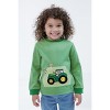 John Deere Tractor Construction 2fer Waffle Knit Long Sleeve T-Shirt Toddler - 2 of 4