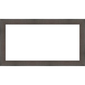 Amanti Art Hardwood Chocolate Narrow Framed Dry Erase Magnetic Board - 1 of 4