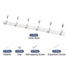 Unique Bargains Stainless Steel Wall Mounted Water Proof Coat Hook Rack 1 Pc - 3 of 3