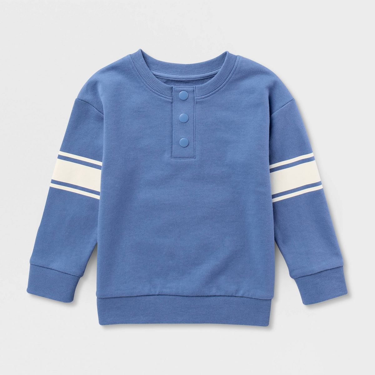 Toddler Boys' French Terry Colorblock Sweatshirt - Cat & Jack™ - thumbnail 8