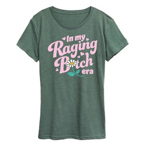Women's - Instant Message - Raging B-tch Era Short Sleeve Graphic T-Shirt - 1 of 4