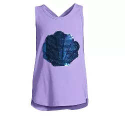 Lands' End Girls Graphic Tank Top - X Large - Seashell