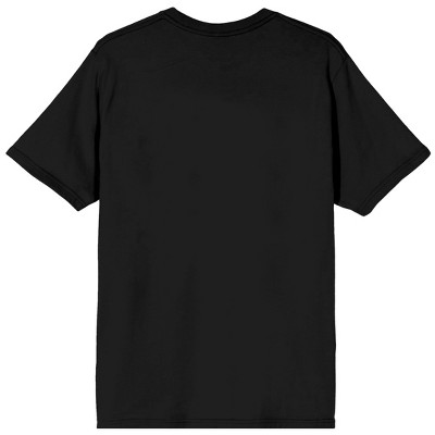 Demon Slayer Corps Logo Crew Neck Short Sleeve Men's Black T-shirt-XL