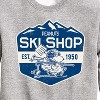 Boys' - Peanuts - Snoopy and Woodstock Ski Shop Graphic Long Sleeve Fleece Sweatshirt - 2 of 4