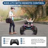 24V 2-Seater Kids Ride On UTV, 4WD Electric Vehicle with 10Ah Battery, 17" EVA Wheels, Wide 20.5" Seat, Metal Suspension - 3 of 4