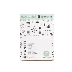 The Honest Company Plant-Based Baby Wipes made with over 99% Water - Pattern Play (Select Count)