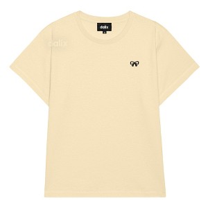 Dalix Womens Bow Lightweight High Waisted Tee - 1 of 4