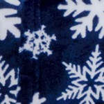 blue snowflake