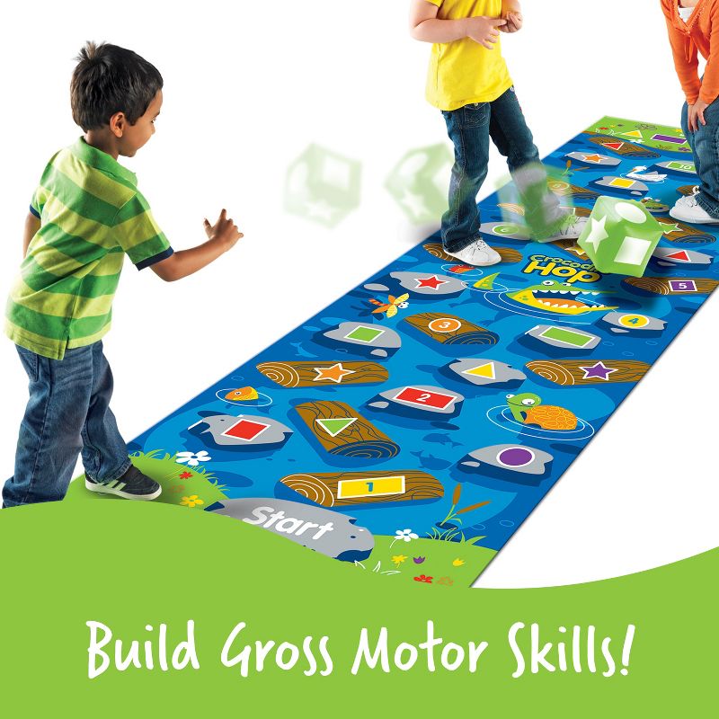 Learning Resources Crocodile Hop Floor Game - Ages 3+ Indoor Games for Toddlers, Gross Motor Skills Toys for Kids, Preschool Learning Activities, 5 of 7