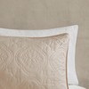 Gulches 3 Piece Reversible Bedspread Set, Khaki Full/Queen - Quilted Bedding with Matching Shams for Cozy Casual Bedrooms - 4 of 4