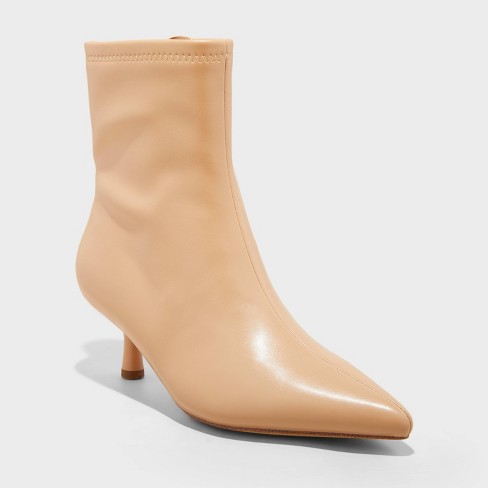 Kitten heel chelsea fashion boots