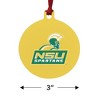 Norfolk State University Secondary Logo Aluminum Holiday Christmas Tree Ornament - 3 of 4