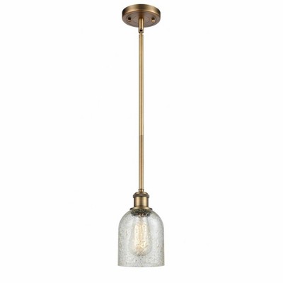 Caledonia - 1 Light Mini Pendant In Industrial Style-10 Inches Tall and 5 Inches Wide
