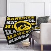 NCAA Iowa Hawkeyes Repeat Refresh Ultra Soft Blanket - 3 of 3