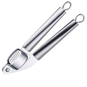 estmark Stainless Steel Garlic Press - Efficient and Elegant Kitchen Tool - 1 of 4