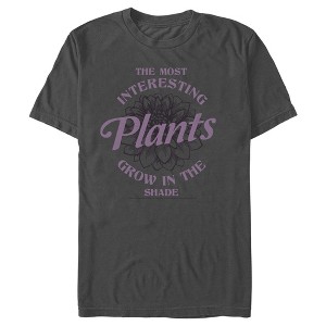 Men's Wednesday The Most Interesting Plants Grow in the Shade T-Shirt - 1 of 4