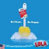 Lola Products The Original Flower Shaped Kitchen Foam Sponge Bottle Brush, No Slip Grip Handle, Dishwasher Safe, 3 Pack - 4 of 4
