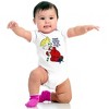 Christmas Member of Naughty List Baby Romper Boys or Girls Brisco Brands - 4 of 4