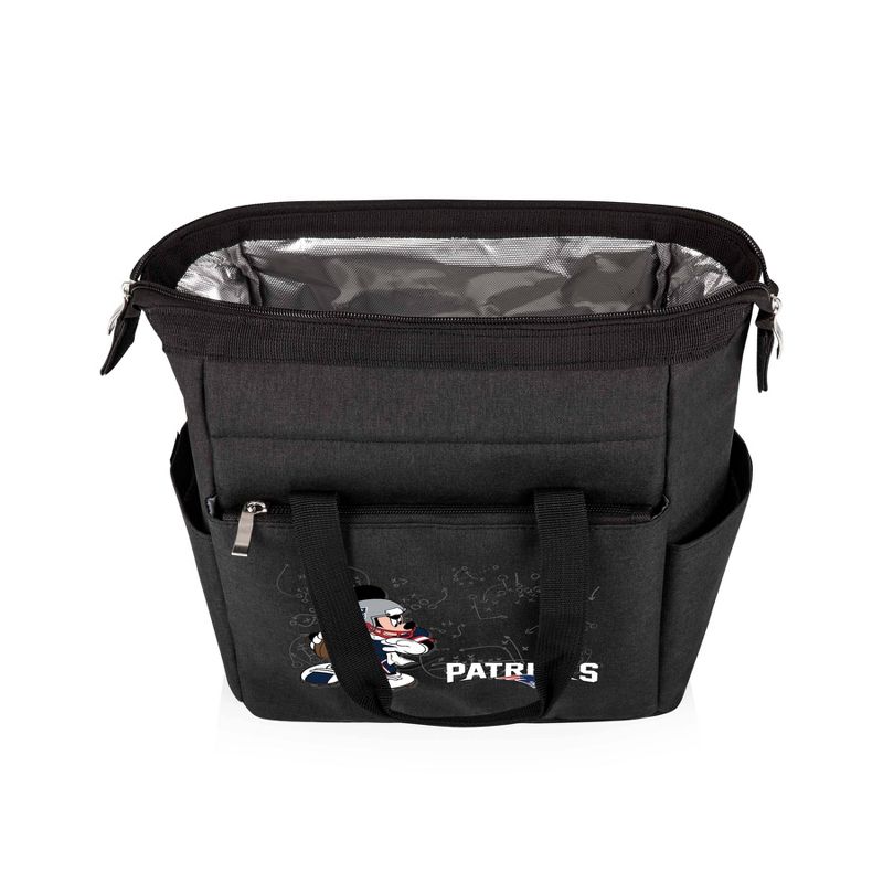 NFL New England Patriots Mickey Mouse On The Go Lunch Cooler - Black, 2 of 6