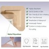 LotFancy Silicone Foam Dressing, 6x 6 in, 5 Count, Wound Dressing with Border, Bed Sores Bandage - 3 of 4