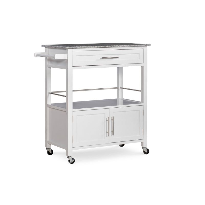 Cameron Kitchen Cart with Granite Top - Linon, 1 of 15