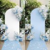 Wedding Arch Backdrop Cover, Multipurpose Portable Dual-Sided Wedding Background Covers with Bottom Zipper for Wedding Arch Birthday Party Banquet - 2 of 4