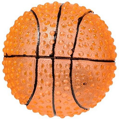 Multipet Light Up Basketball Dog Toy - A basketball toy that lights up, making it an exciting choice for active dogs.