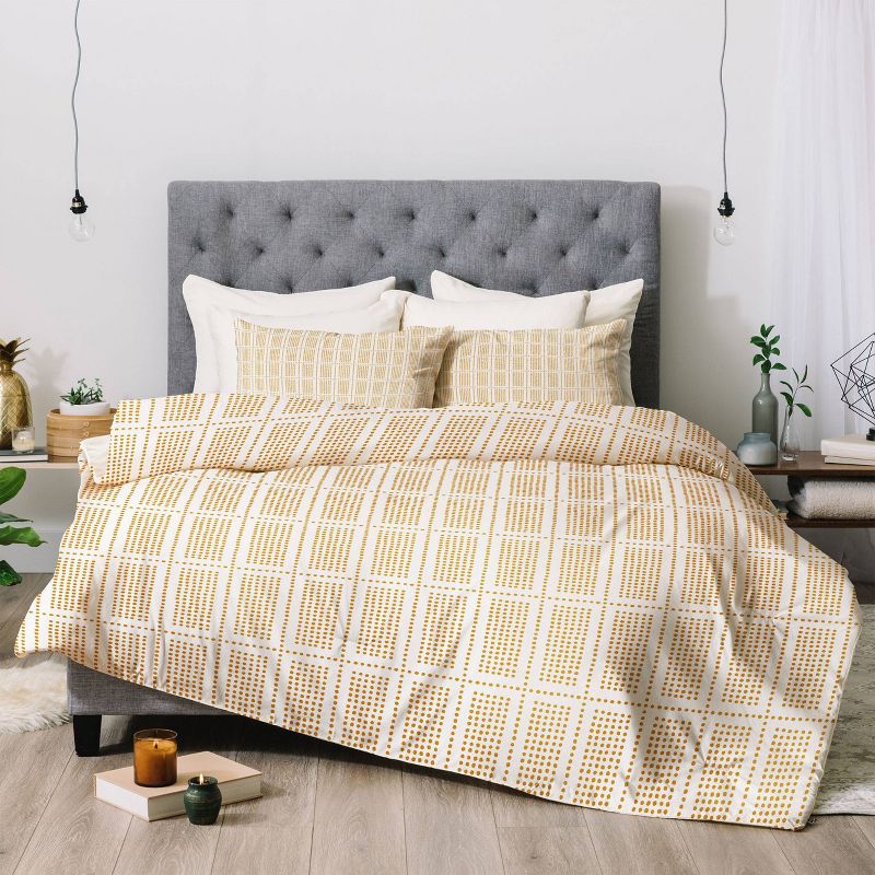Dotty Boho Geometric Cotton Comforter & Sham Set - Deny Designs, 5 of 6