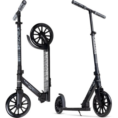 Folding Kick Scooter for Adults and Teens - Adjustable Handlebar - Lightweight Durable Frame - 200mm Wheels - Madd Gear Scoot 200