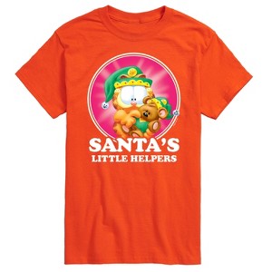 Men's - Garfield - Santas Little Helpers Christmas Short Sleeve Graphic T-Shirt - 1 of 4