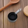 Unique Bargains Measuring Cups 4-Piece Measuring Cup Set Dishwasher Safe Stainless Steel PP 1 Set - 2 of 4