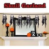 Fun Little Toys 2 Pack Halloween Skull Ghost Garland, Halloween Decor, Halloween Garland Halloween Party Decorations Outdoor - 3 of 4