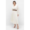 Women's Plus Size Honey Lane Dress - milk | CITY CHIC - 2 of 4