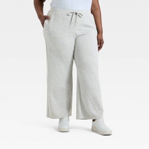 Women's Airy Sleek Wide Leg Sweatpants - All In Motion™ - 1 of 3