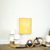 VIP Wood 9.5 in. Yellow Floral Pattern Wall Art - 3 of 4