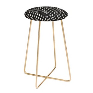 Nick Quintero Herringbone Counter Height Barstool - Deny Designs - 1 of 2