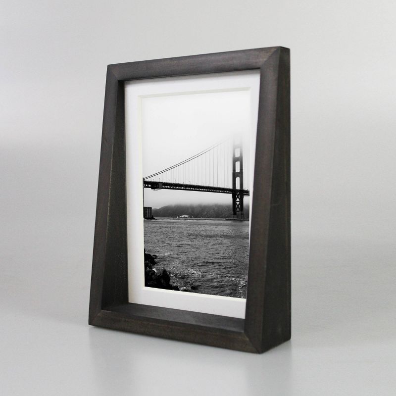 5.5&#34; x 7.5&#34; Matted to 4&#34; x 6&#34; Table Frame Black - Threshold&#8482;, 3 of 9