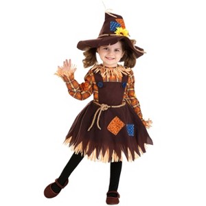 HalloweenCostumes.com Toddler Sunflower Scarecrow Costume | Kid's Scarecrow Costumes - 1 of 4