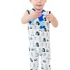 Boy's 's Tank Romper - KICKEE - 2 of 3