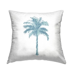 Stupell Industries Casual Blue Palm Tree Nature, 18 x 18 - 1 of 3