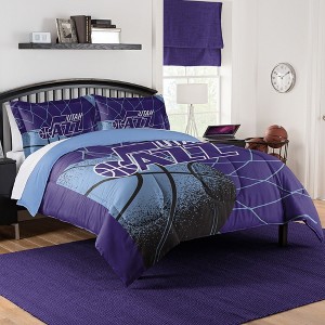 Sweet Home Collection NBA Utah Jazz Comforter & Pillow Sham Set - 1 of 3
