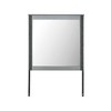 FONTOI Mirror Furniture Rectangular Wall Mirror Elegant Frame Design Enhances Space and Style for Bedroom Living Room, Silver, 42.13"*2.36"*42.32" - 3 of 4