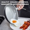 GreenPan Chatham 3pk (8" 9.5 and 11) Hard Anodized Healthy Ceramic Nonstick Fry Pan Set - 2 of 4