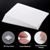 Unique Bargains 3D Dual-Adhesive Craft Foam Dot Square Stickers White 2 Sizes - 3 of 4