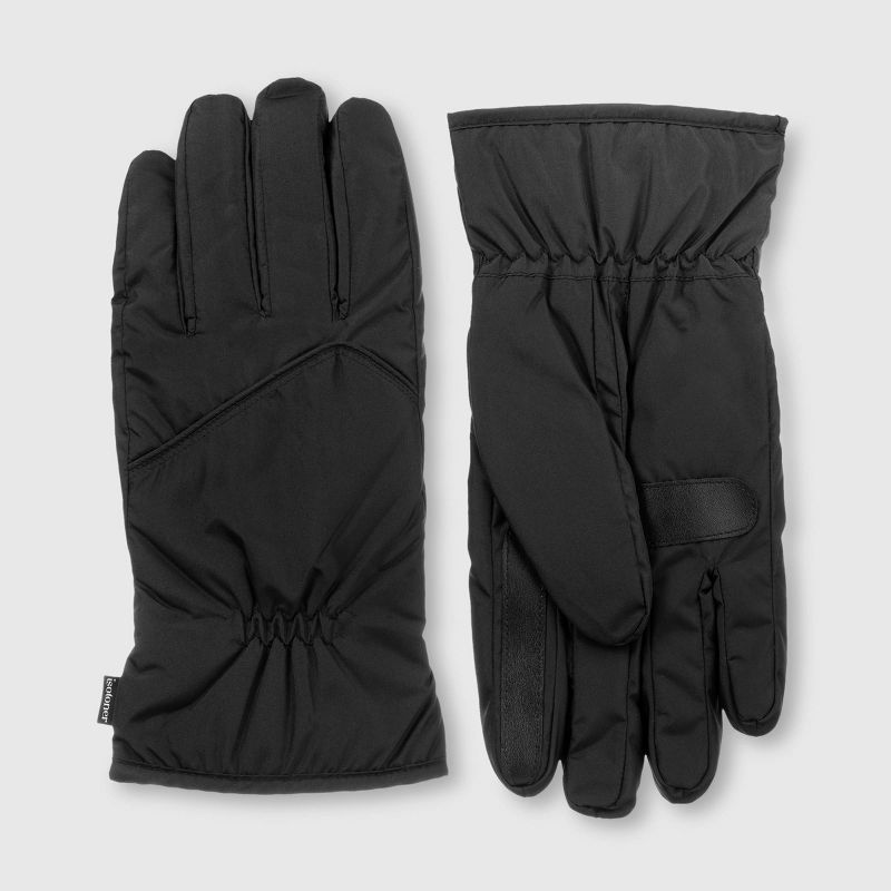 Isotoner Men's Sleek Heat Gloves - Black, 3 of 6