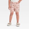 Grayson Mini Toddler Boys' Short Sleeve Hoodie + Shorts Set - Cream/Brown - 4 of 4