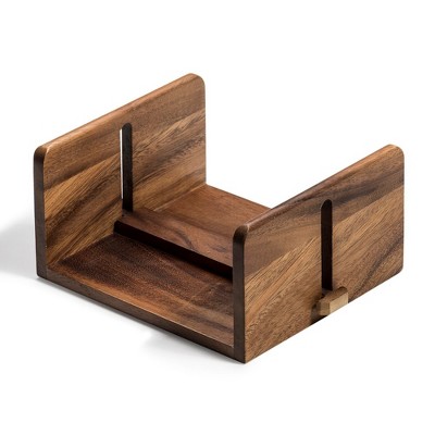 Kalmar Home Solid Acacia Wood Luncheon Napkin Holder : Target