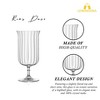 LEMONSODA Premium Rims Orient-Coupe Ribbed Cocktail Glasses - Set of 2 - 11.5oz - 3 of 4